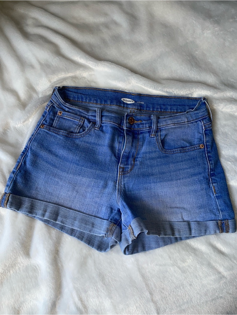 Old Navy Blue boyfriend Shorts